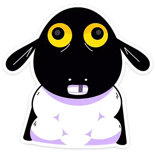 Sticker 🐏
