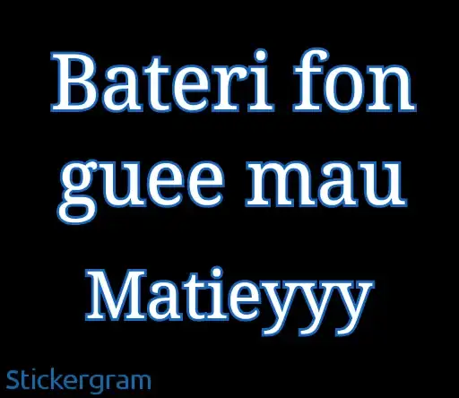 Sticker 🔋