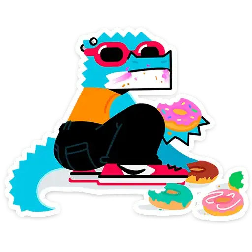 Sticker 🍩