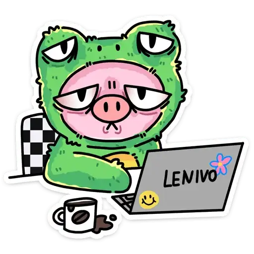 Sticker 🐸