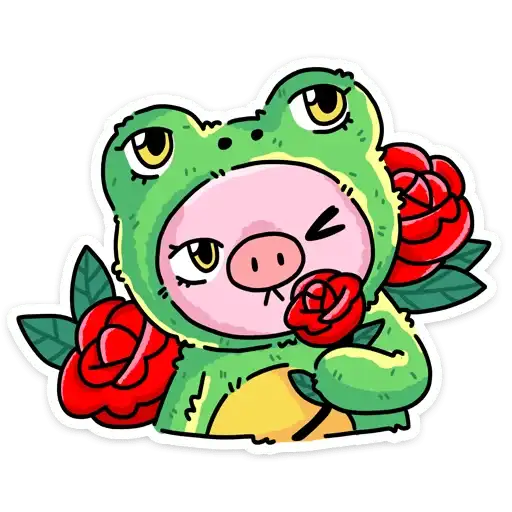 Sticker 🐸