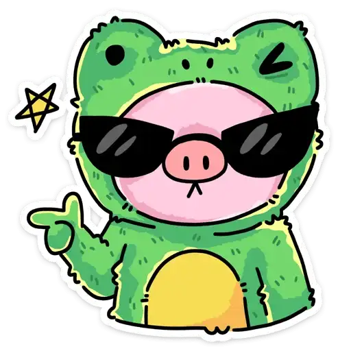 Sticker 🐸