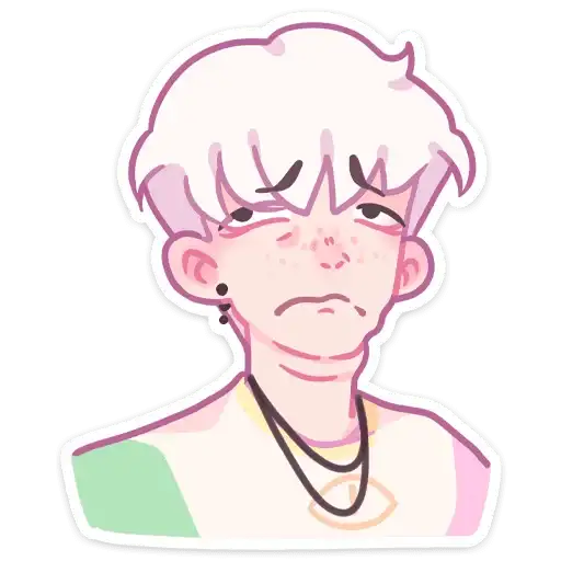 Sticker 😔