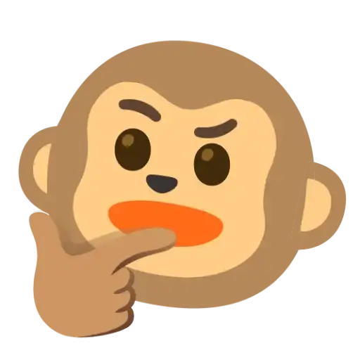 Sticker 🐵