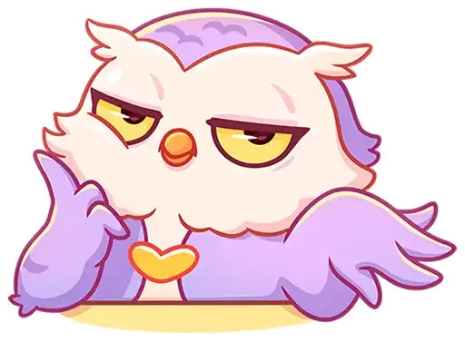 Sticker 🦉