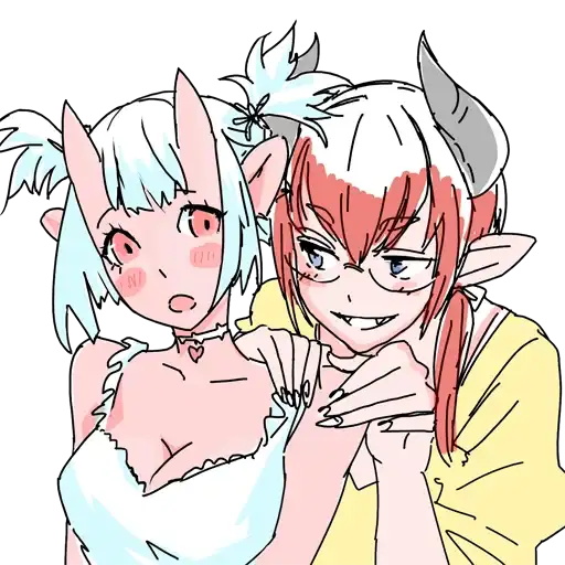 Sticker 👭