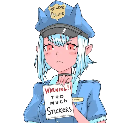 Sticker 👮