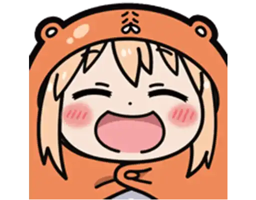 Umaru-chan Emoji preview
