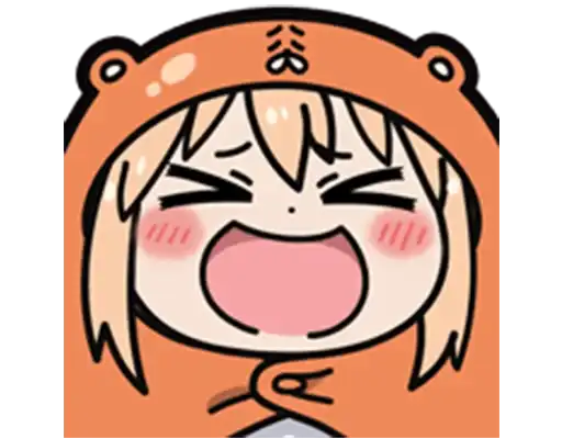 Umaru-chan Emoji preview