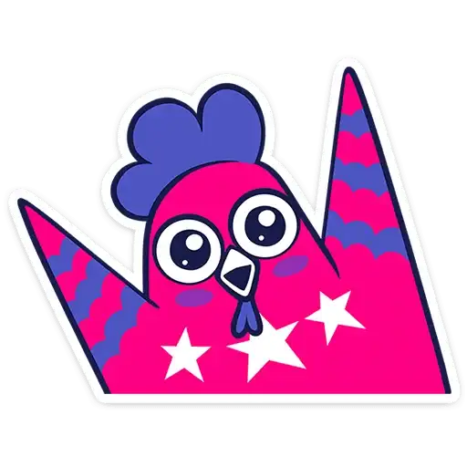Sticker 🐓