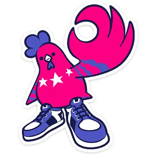 Sticker 🐓