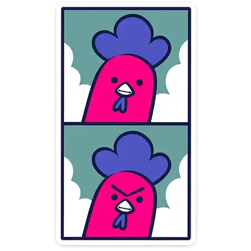 Sticker 🐓