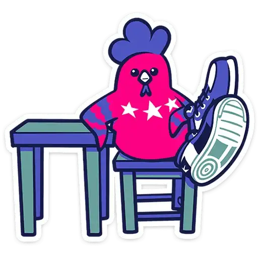 Sticker 🐓