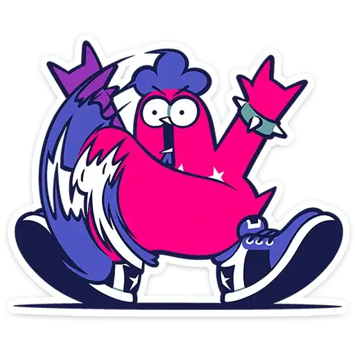 Sticker 🐓