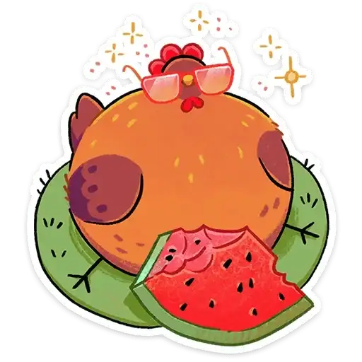 Sticker 🍉