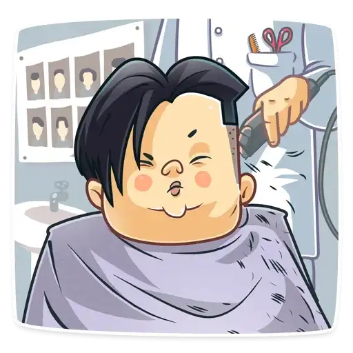 Sticker 💇‍♂