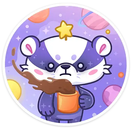 Sticker ☕