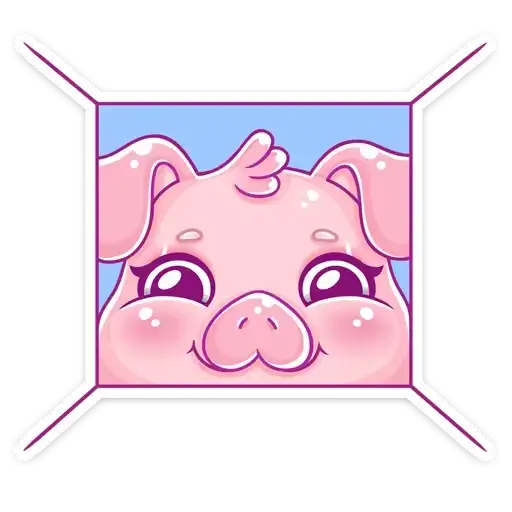 Sticker 🐽