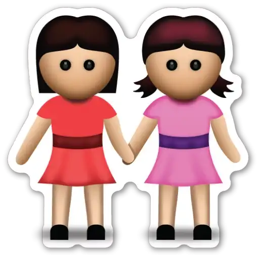 Sticker 👭