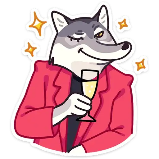 Sticker 🥂