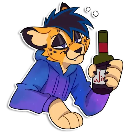 Sticker 🍷