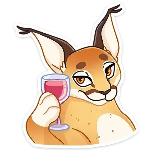 Sticker 🍷