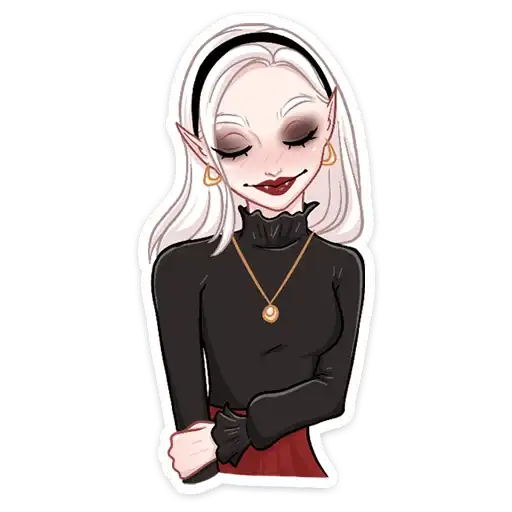 Sticker 🧛‍♀