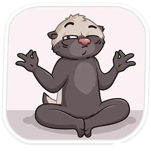 Sticker 🧘‍♂
