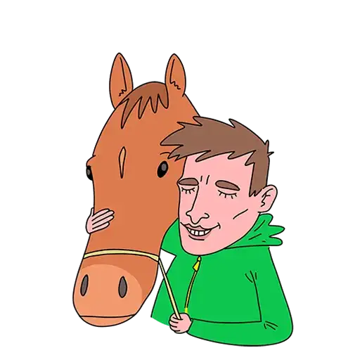Sticker 🐎
