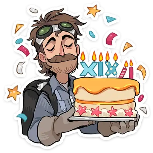 Sticker 🎂