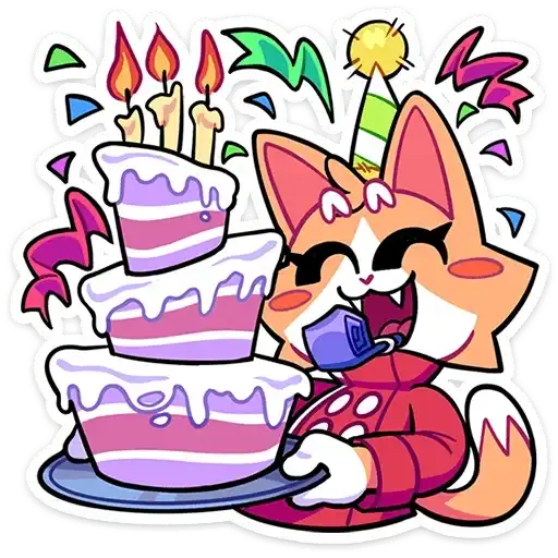 Sticker 🎂