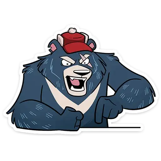Sticker 🐻