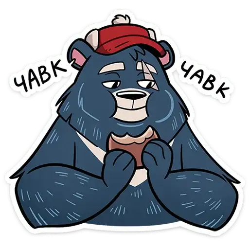 Sticker 🐻