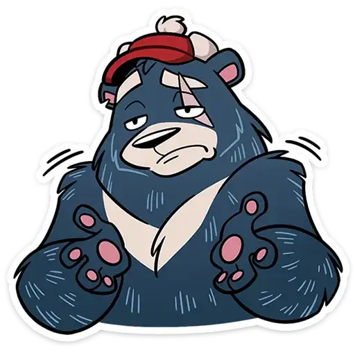 Sticker 🐻