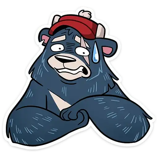 Sticker 🐻