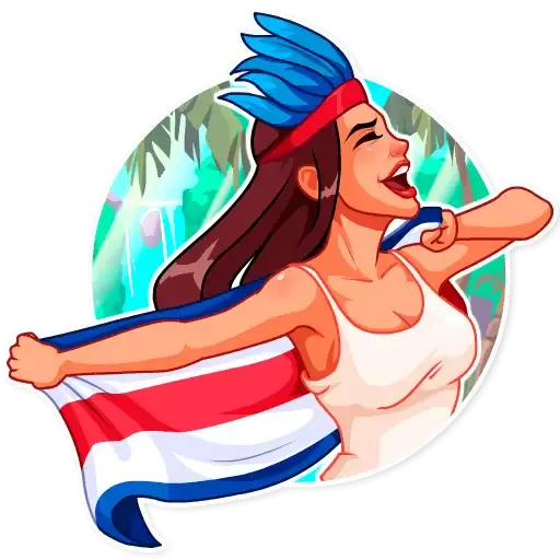 Sticker 🇨🇷