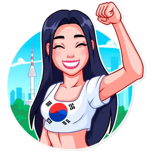 Sticker 🇰🇷