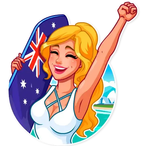 Sticker 🇦🇺