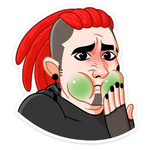 Sticker 🤢