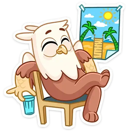 Sticker 🏖️