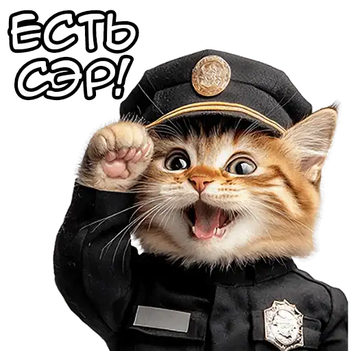 Кот-полицейский preview