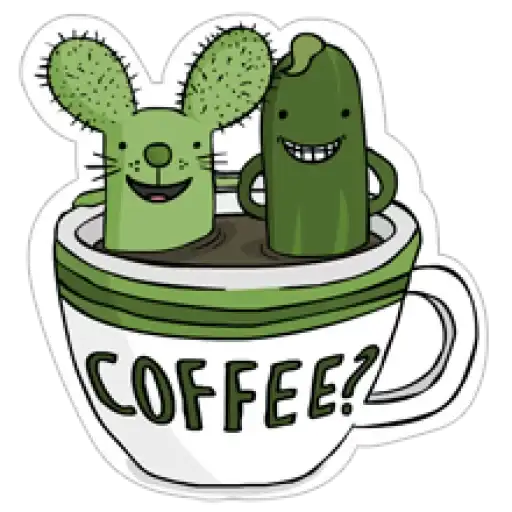 Sticker ☕