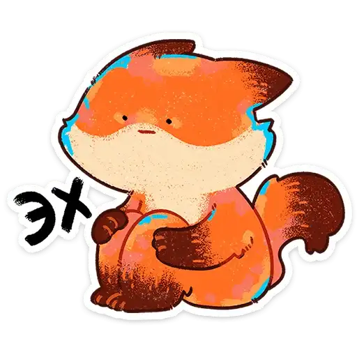 Sticker 🦊