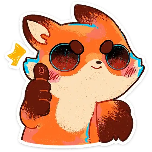 Sticker 🦊