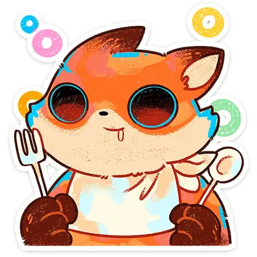 Sticker 🦊
