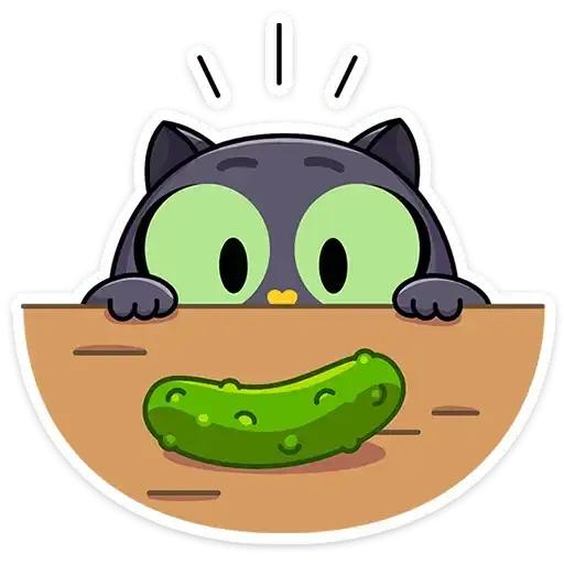 Sticker 🥒
