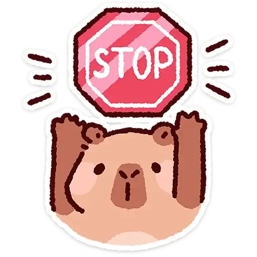 Sticker 🛑