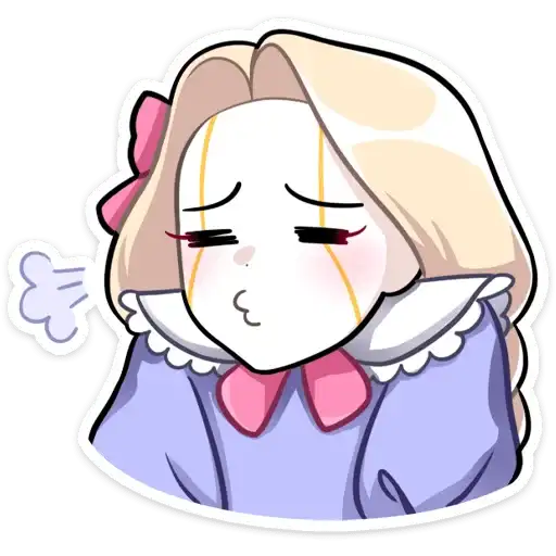 Sticker 😮‍💨