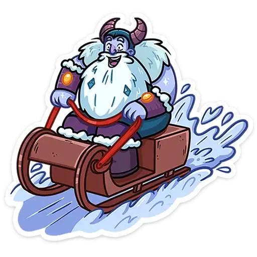 Sticker 🛷