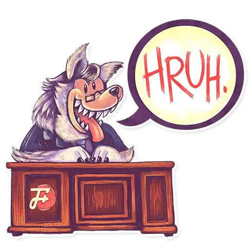 Sticker 🐺